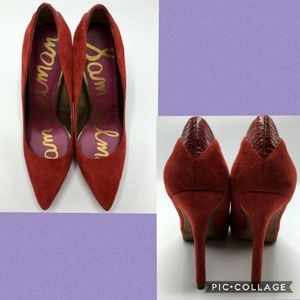 Sam Edelma Celia Red Pumps